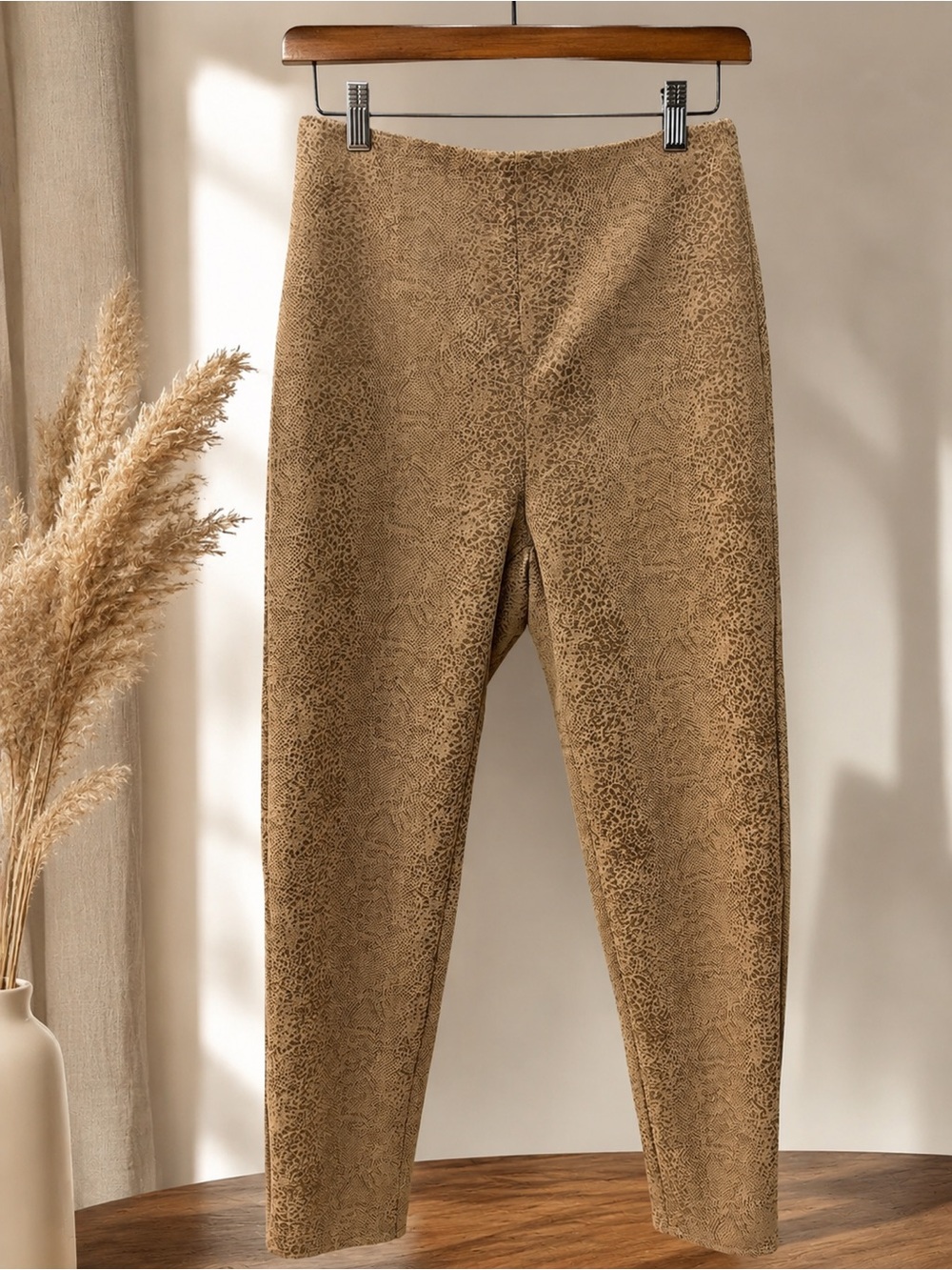 Sage The Label Textured Animal Print Pants – Size M